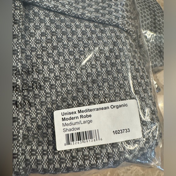 Unisex Mediterranean Organic Modern Robe - Picture 4 of 6